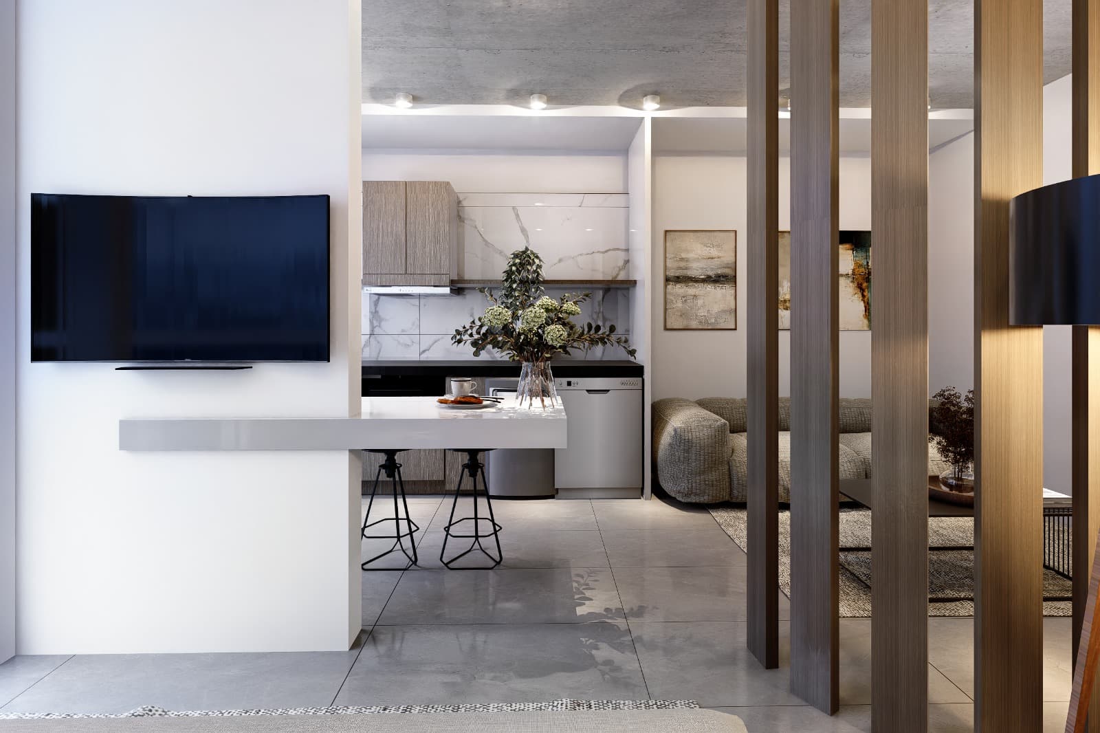 EN VENTA – Departamento En Pozo De 1 Dormitorio En Carmelitas, Asunción – 2