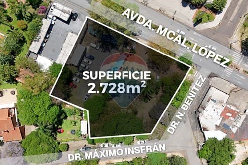 Terreno en venta sobre Mariscal López – Villa Aurelia