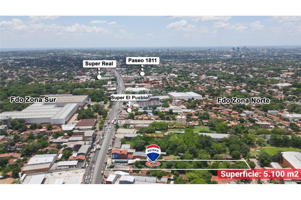 OPORTUNIDAD SOBRE AVDA MCAL ESTIGARRIBIA KM 9 – 2