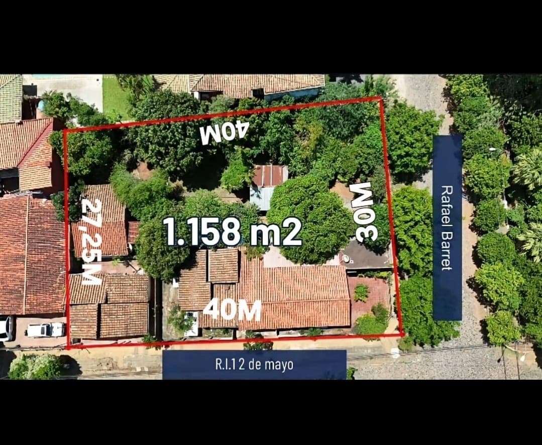 Terreno 1158m2 En Los Laureles