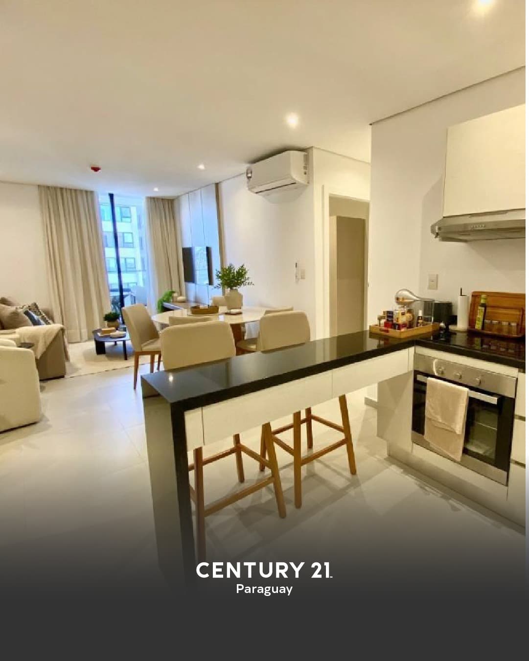 Venta de Departamento de dos dormitorios en suite a estrenar sobre Molas Lopez. – 2