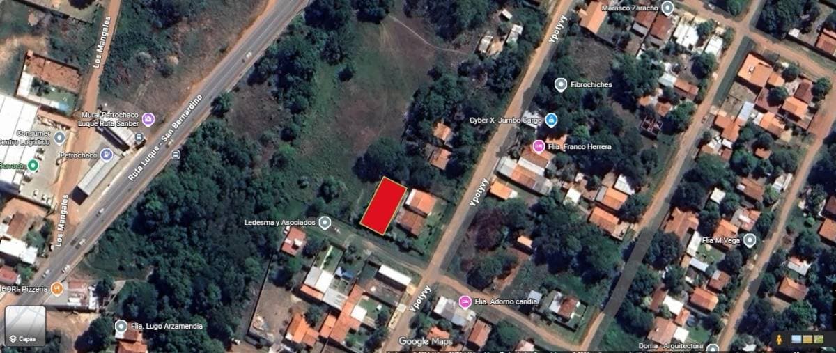 VENDO TERRENO EN LUQUE Cañada Garay . ID 48039