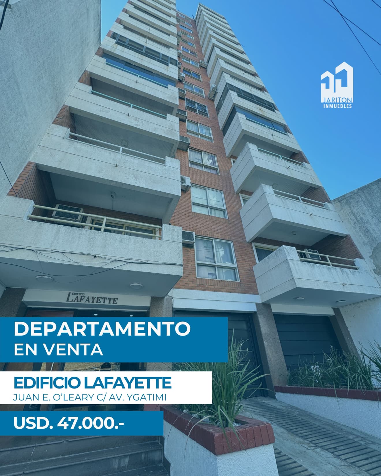 Exclusivo Departamento de 1 Dormitorio en Venta, Edificio Lafayette.