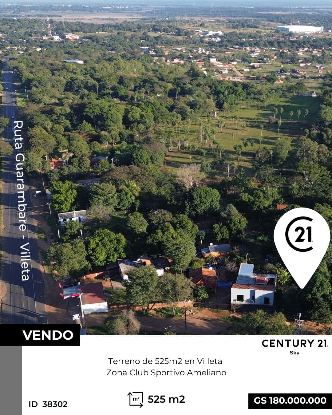 terreno en Villeta – 2