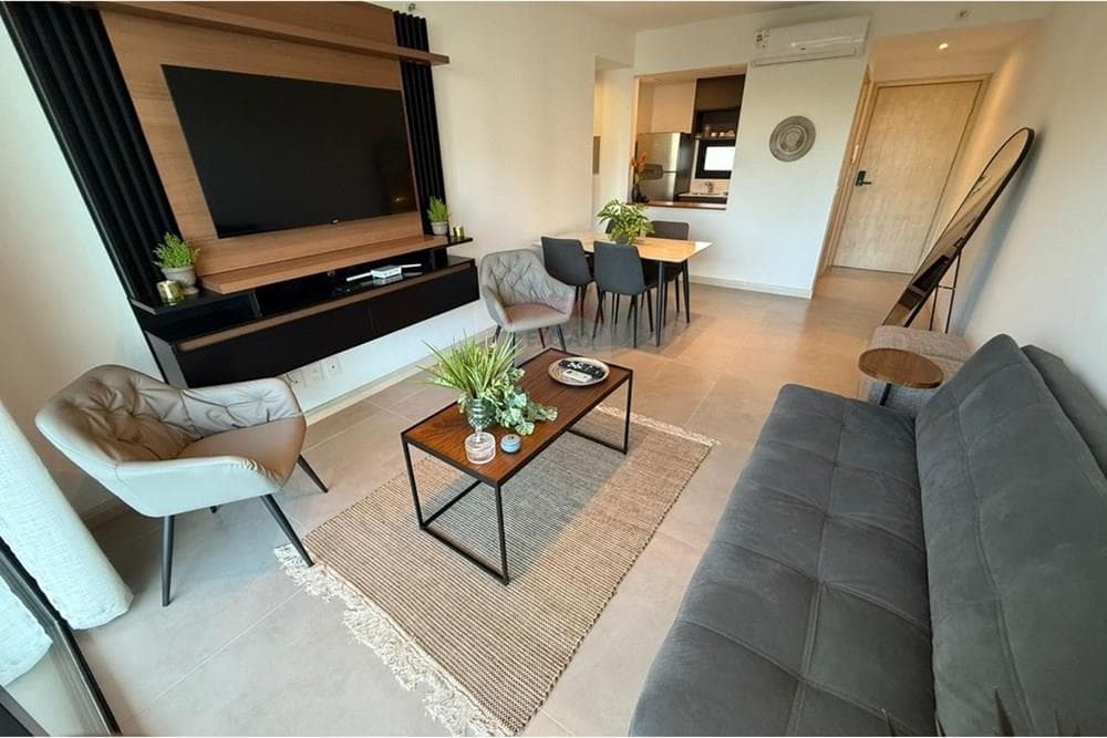 Depto 1 Dorm Amoblado Edificio Boutique Alban I