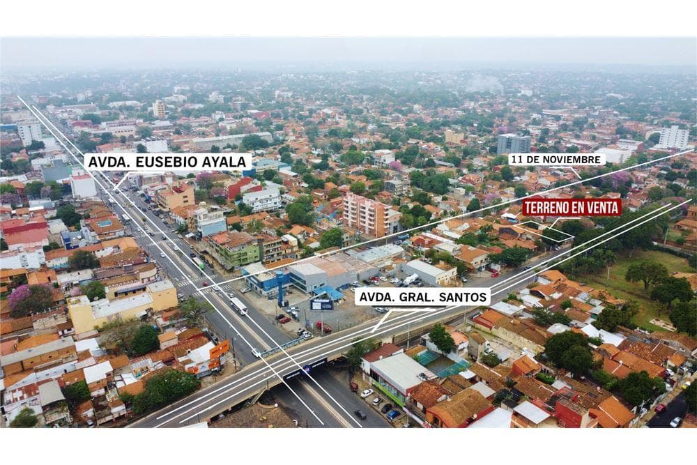 Terreno en Venta Asunción Pinozá sobre Gral Santos – 2