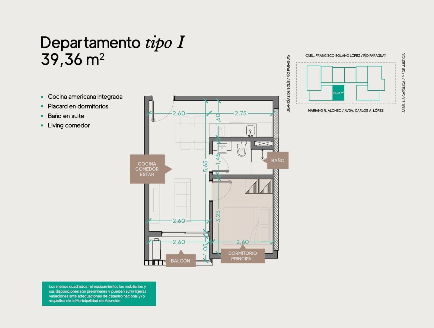 Depto en pozo Sajonia Asunción – 2