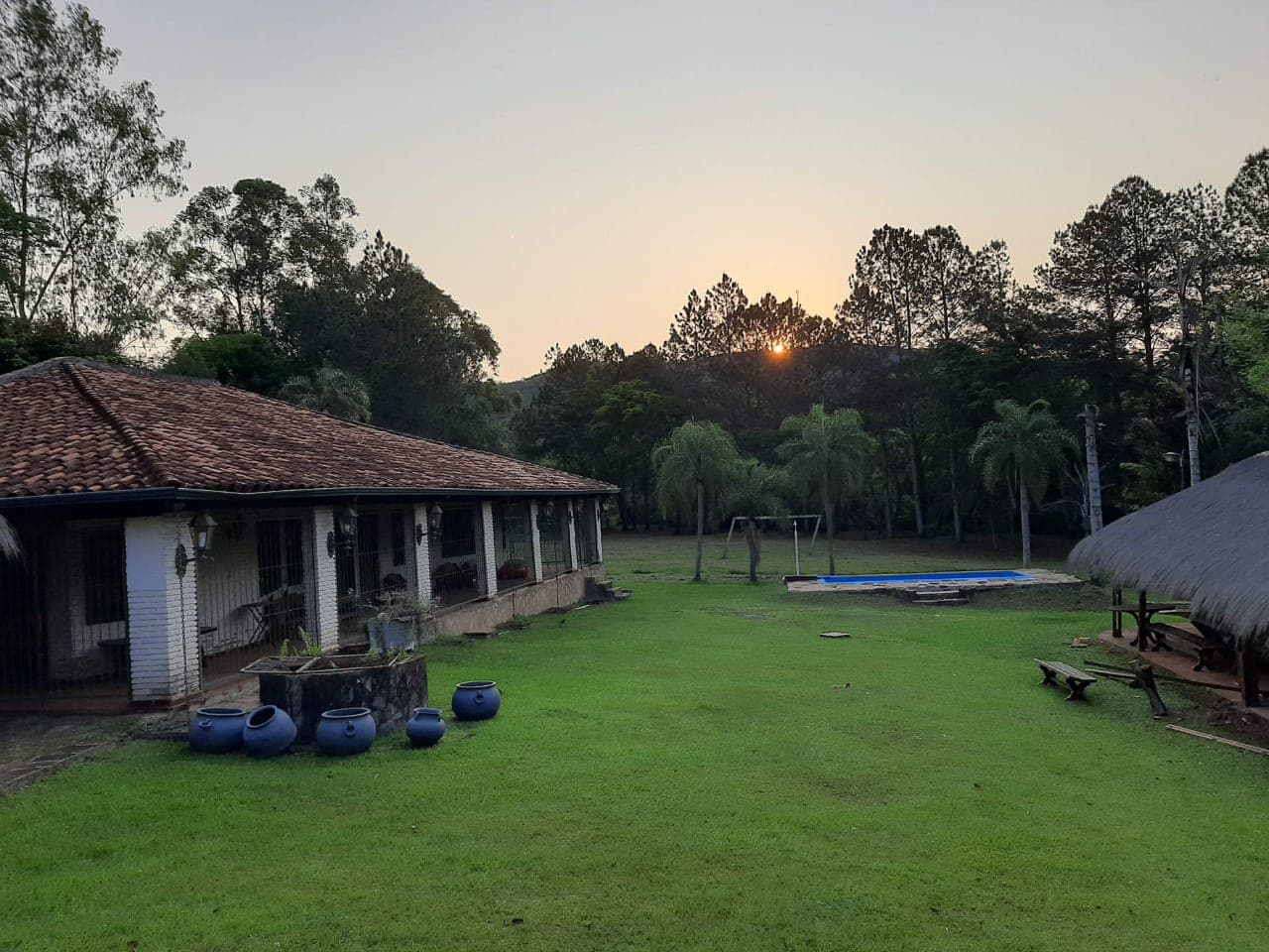 Disponible En Venta 8 Hectáreas En Caacupé Con Arroyo Y Piscina.
