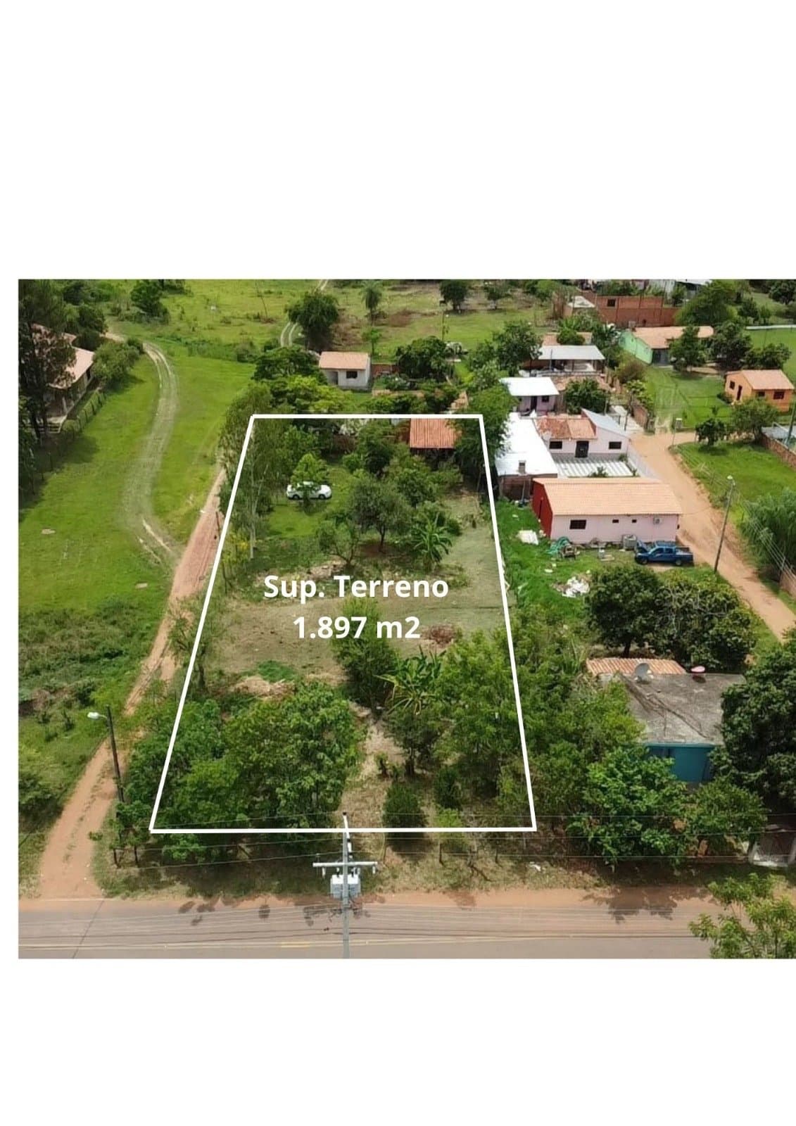 Vendo Terreno en Itaugua, en Esquina