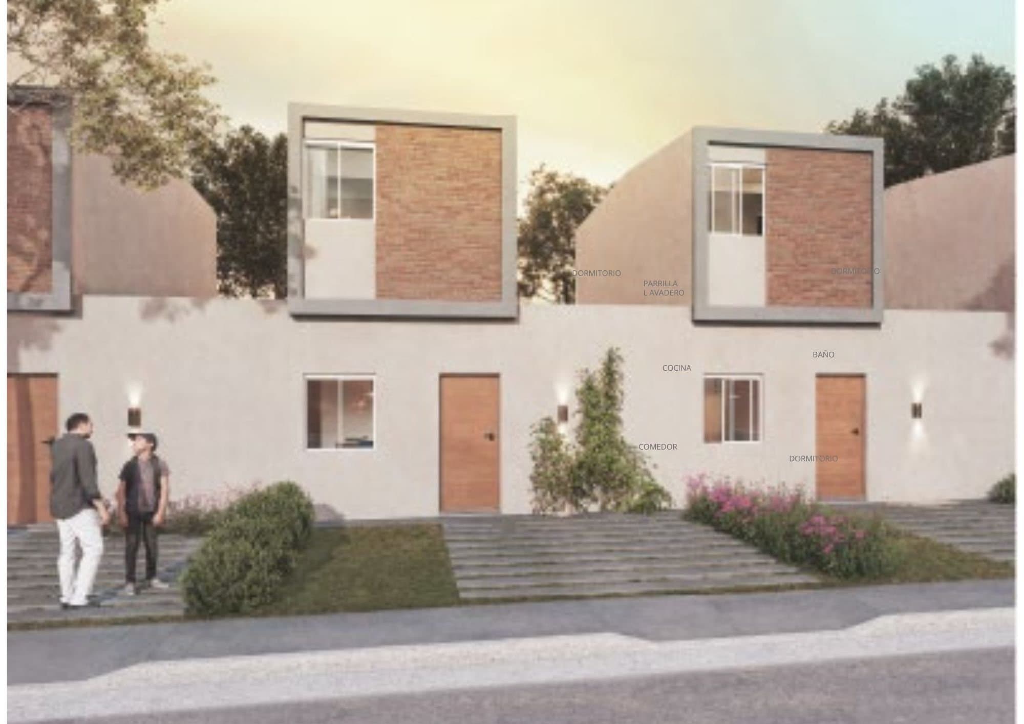 En venta casas en condominio con renta de 6,5% durante obra – 2