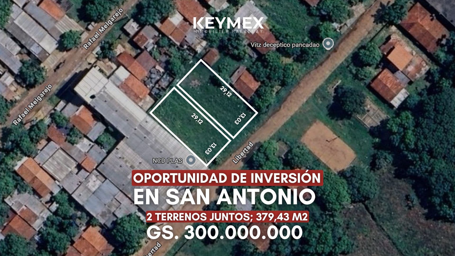 EN VENTA TERRENO EN SAN ANTONIO