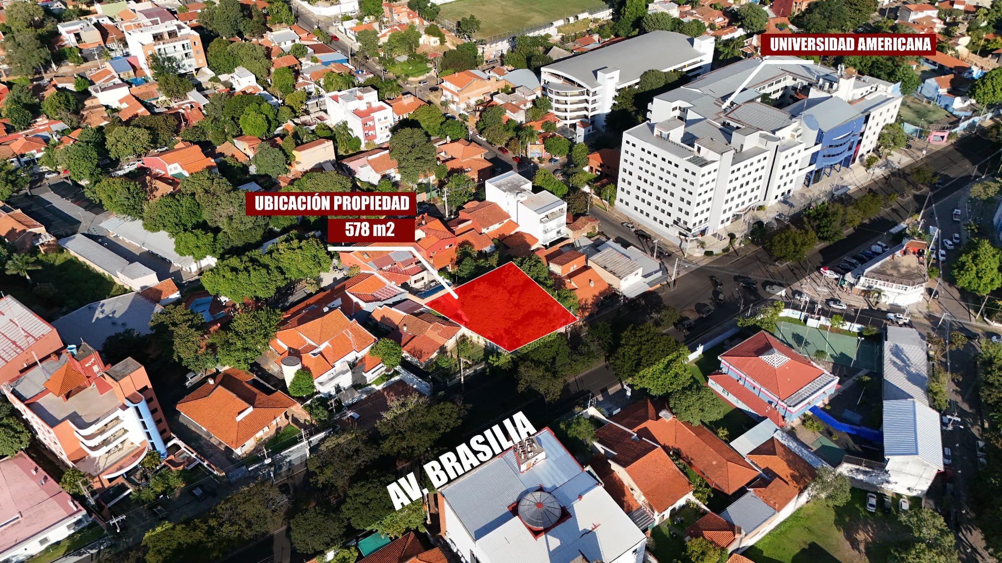 VENDO TERRENO SOBRE LA AVDA BRASILIA – 3
