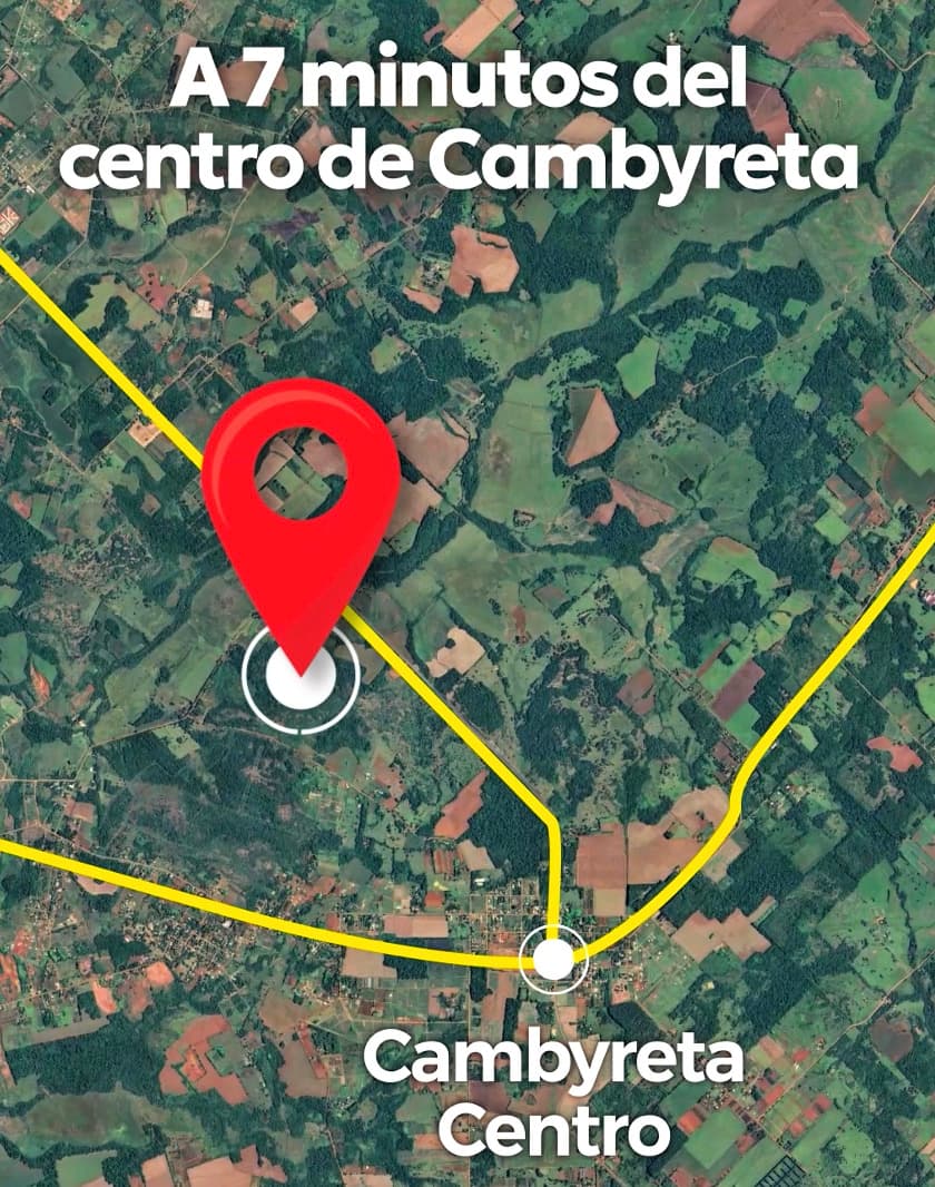 EN VENTA - Terreno de 7 Has en Cambyreta – 2