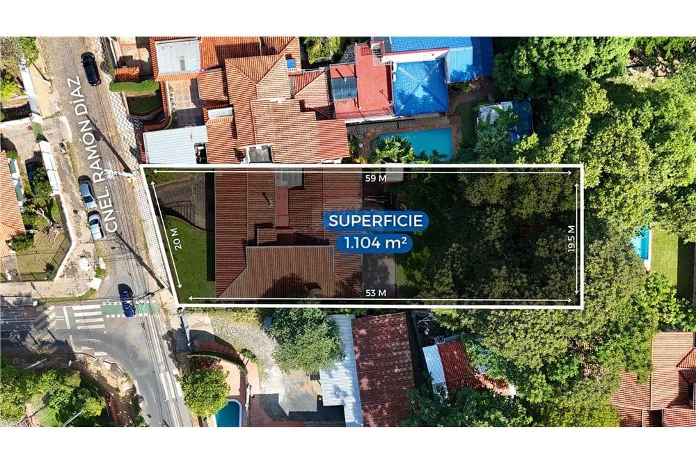 Gran Terreno Los Laureles - 1.104 m2
