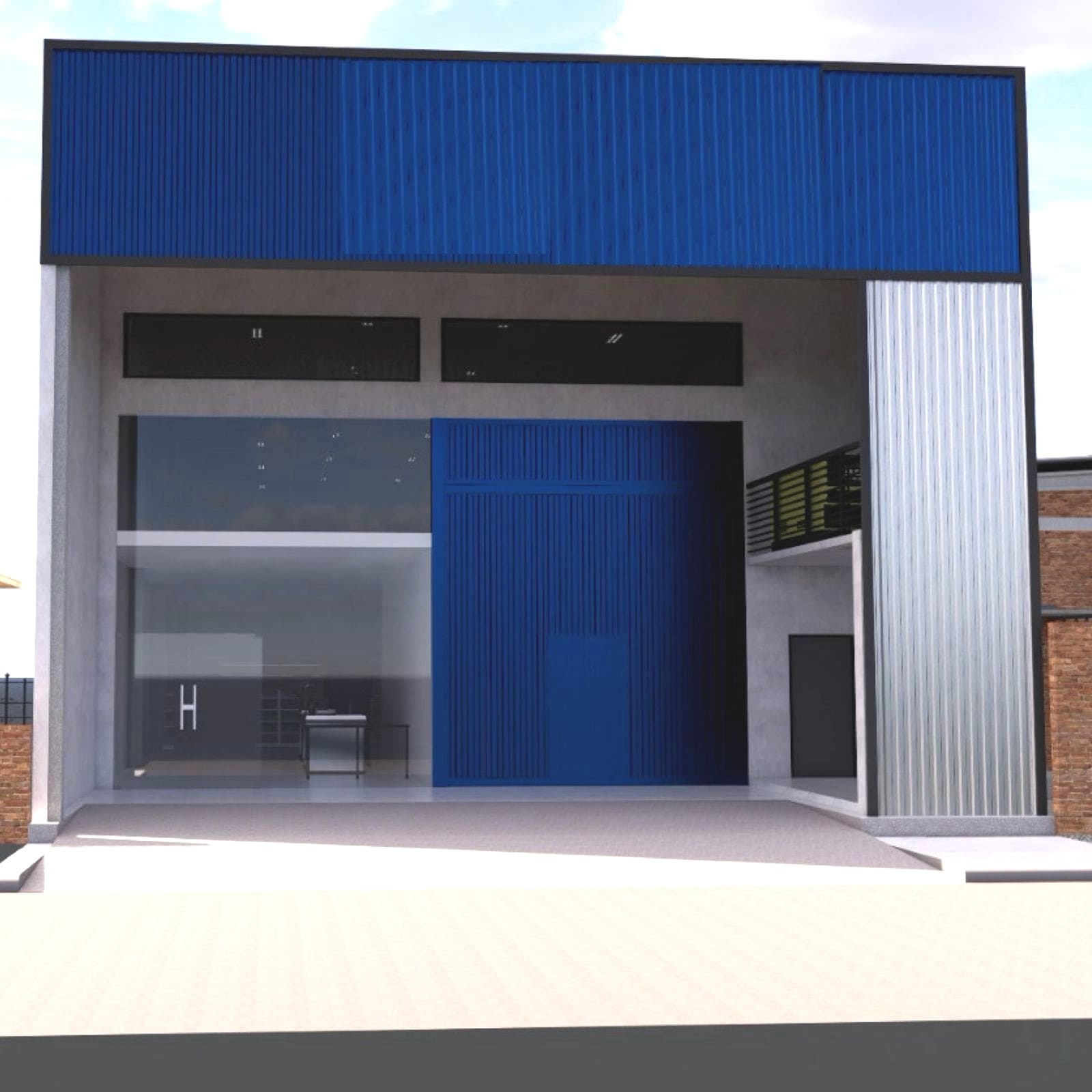 ALQUILO AMPLIO DEPOSITO (500 mt2) A ESTRENAR ZONA SHOP. SAN LORENZO