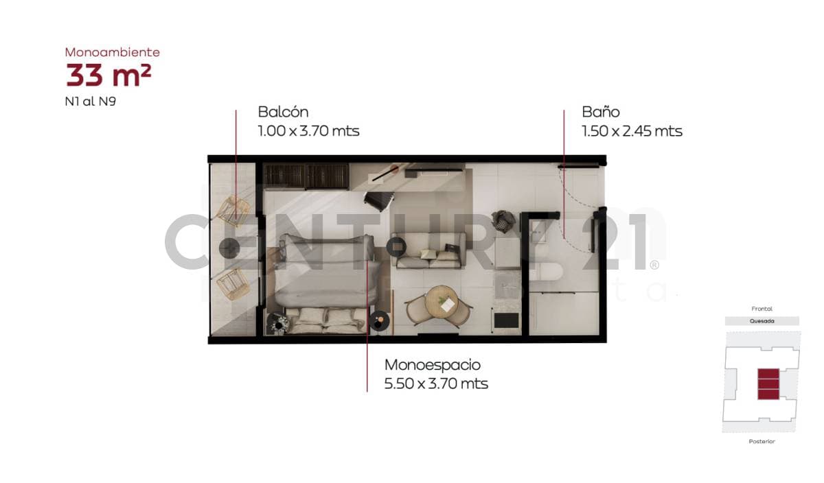 Venta de Departamento en Pozo en Recoleta, Asunción – 2