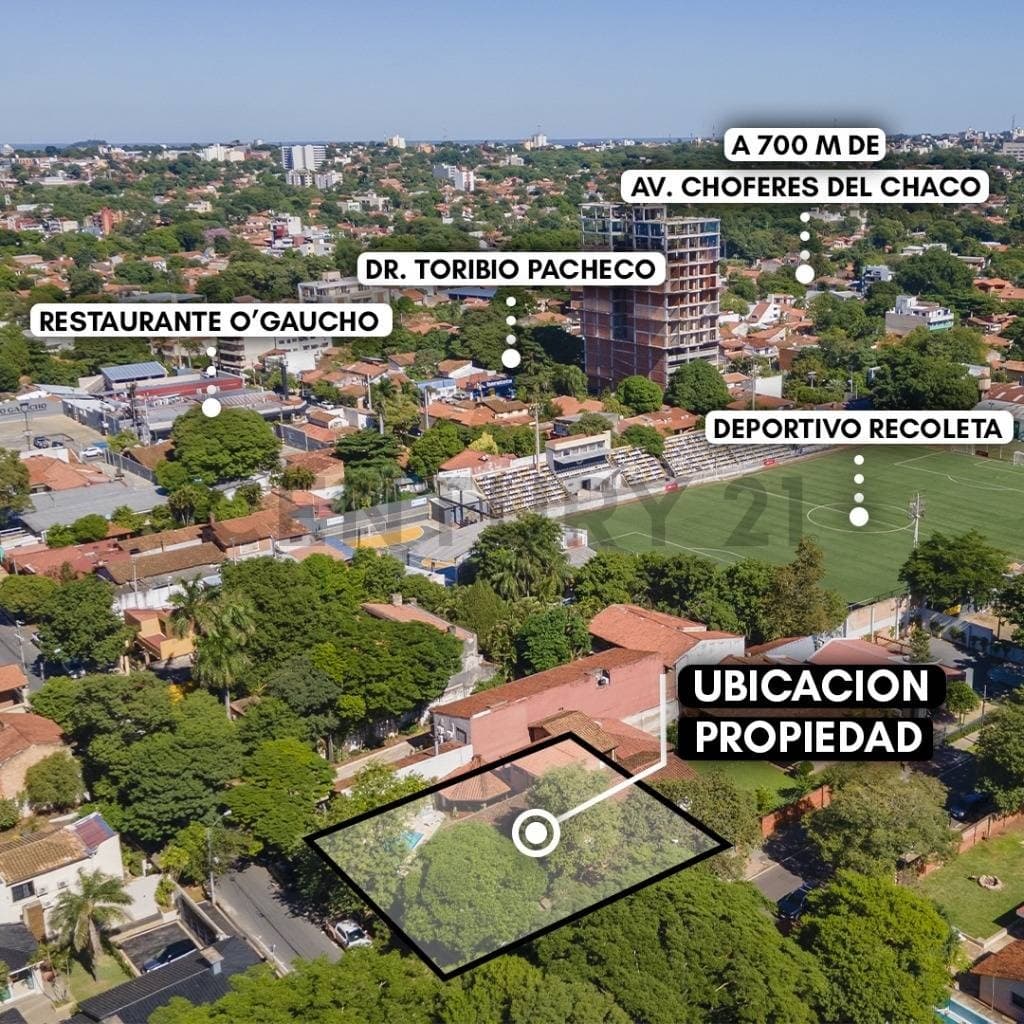 En venta terreno en esquina en el barrio Recoleta