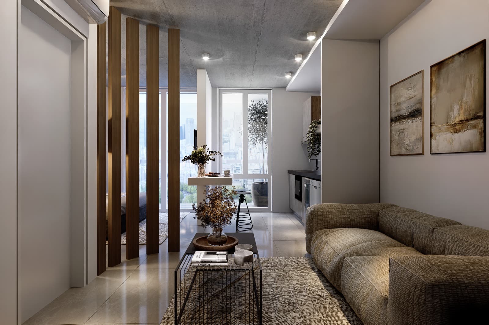 EN VENTA – Departamento En Pozo De 1 Dormitorio En Carmelitas, Asunción – 3