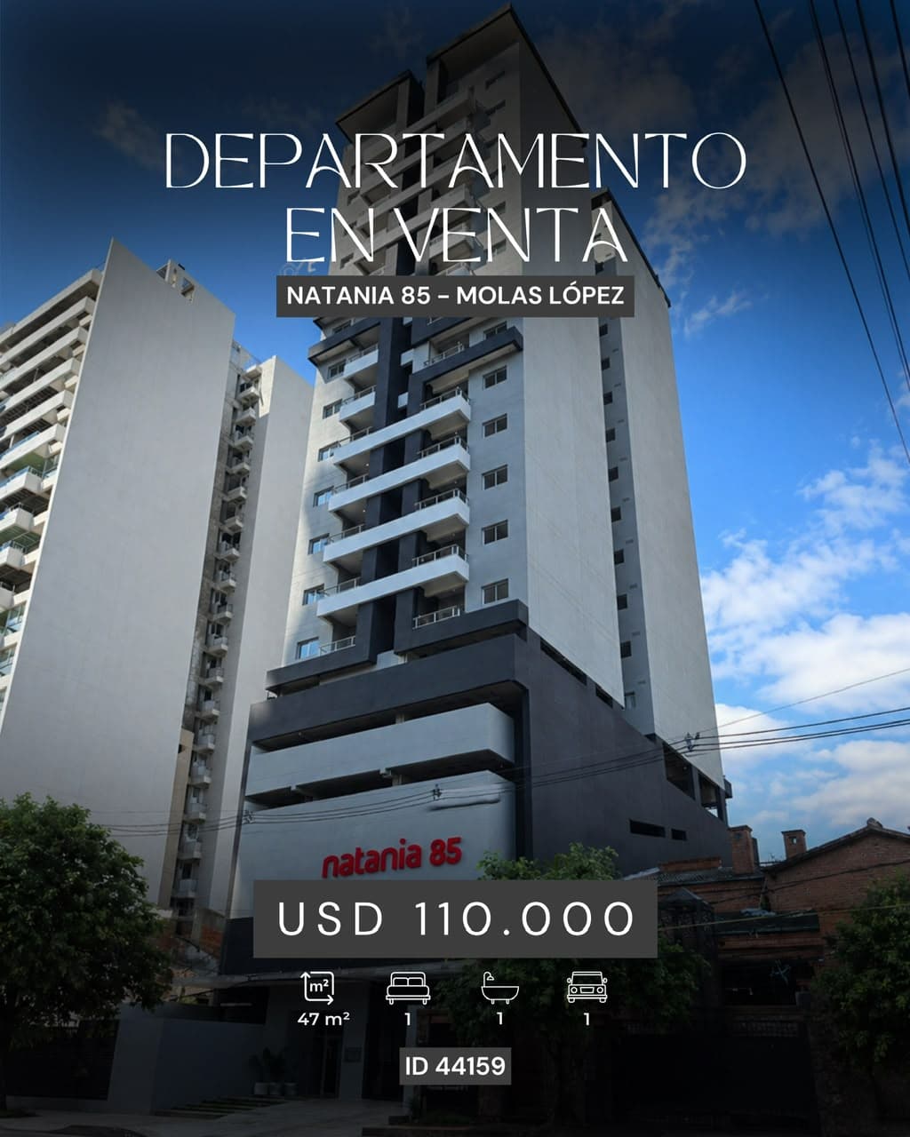 EN VENTA – DEPARTAMENTO TERMINADO DE 1 DORMITORIO