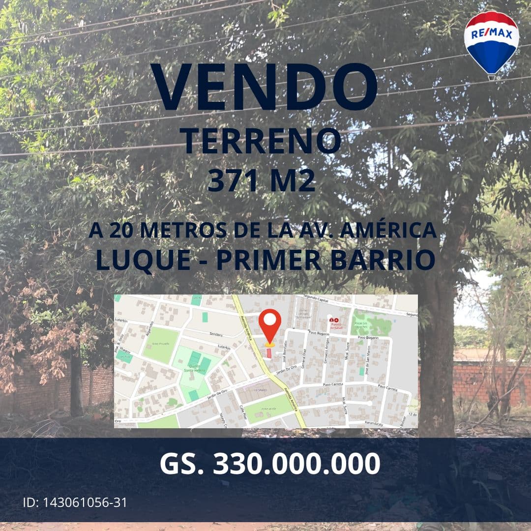 TERRENO EN LUQUE PRIMER BARRIO – 2