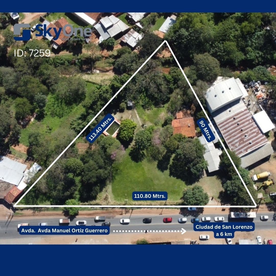 EN VENTA TERRENO COMERCIAL DE 5634 m2 – 2