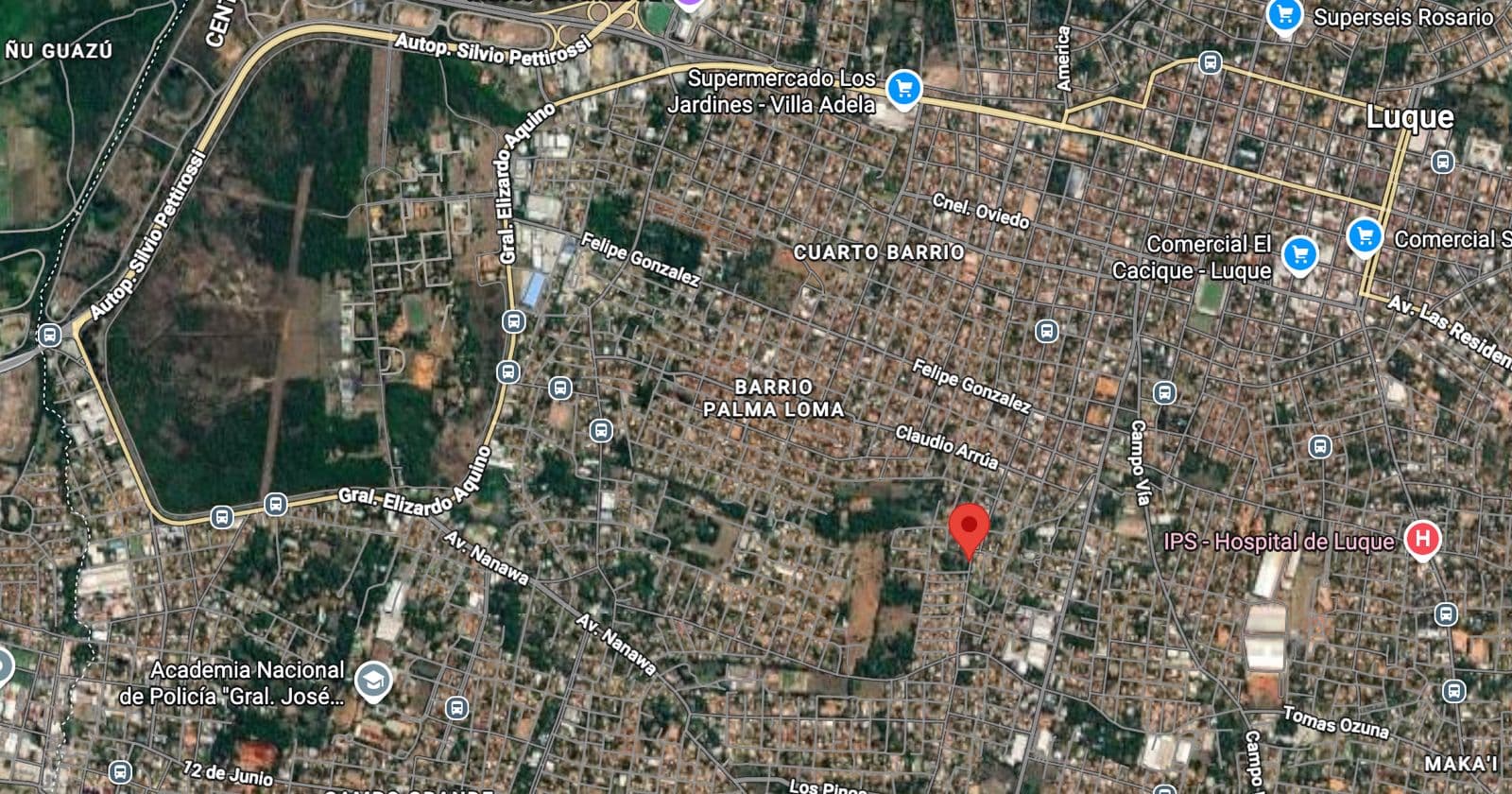 Vendo Amplia Casa Quinta de 9.362 m2 en Palma Loma, Luque - LHO7863635