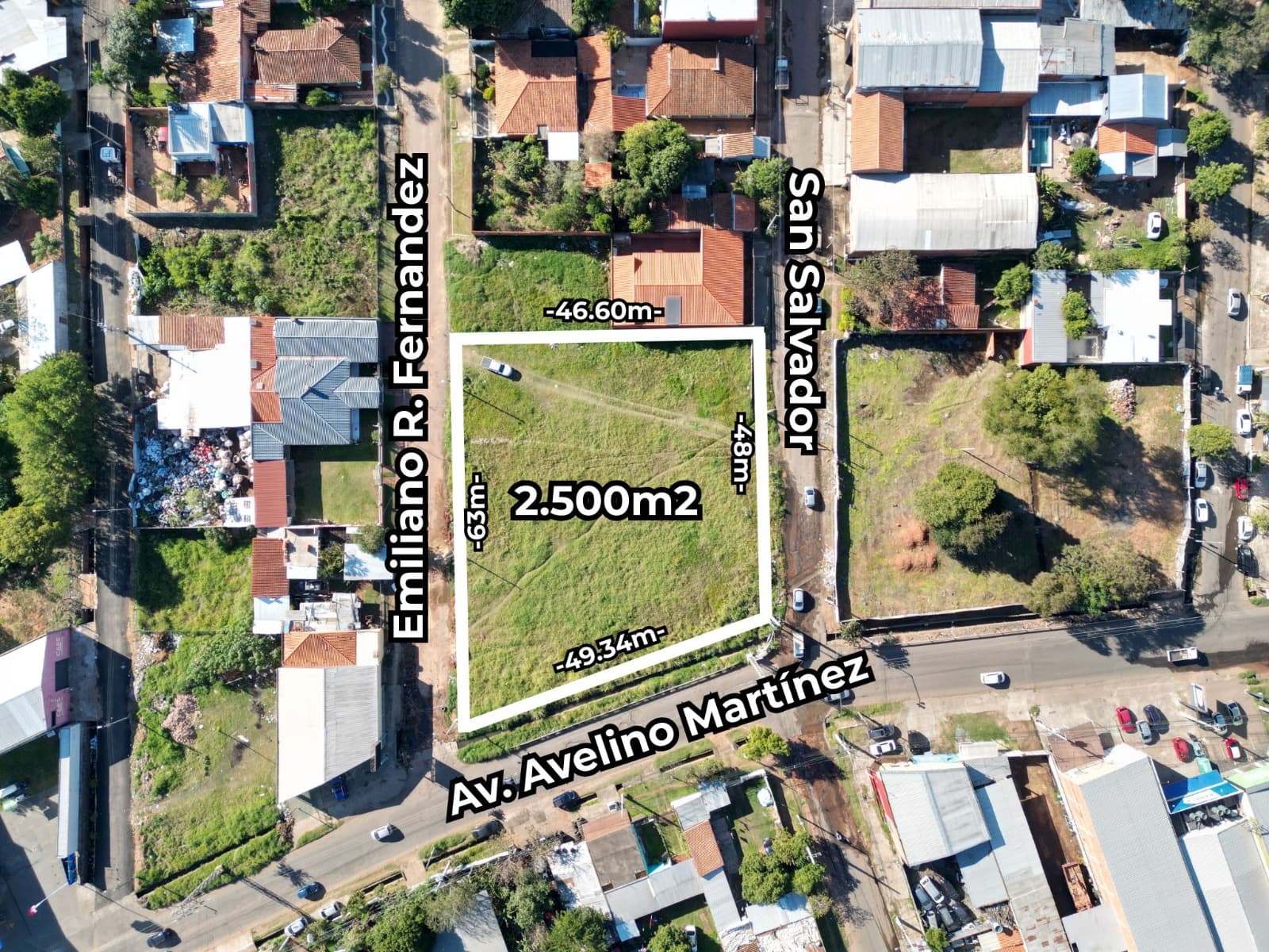 EN VENTA AMPLIO TERRENO EN FERNANDO DE LA MORA ZONA SUR SOBRE AVELINO MARTÍNEZ