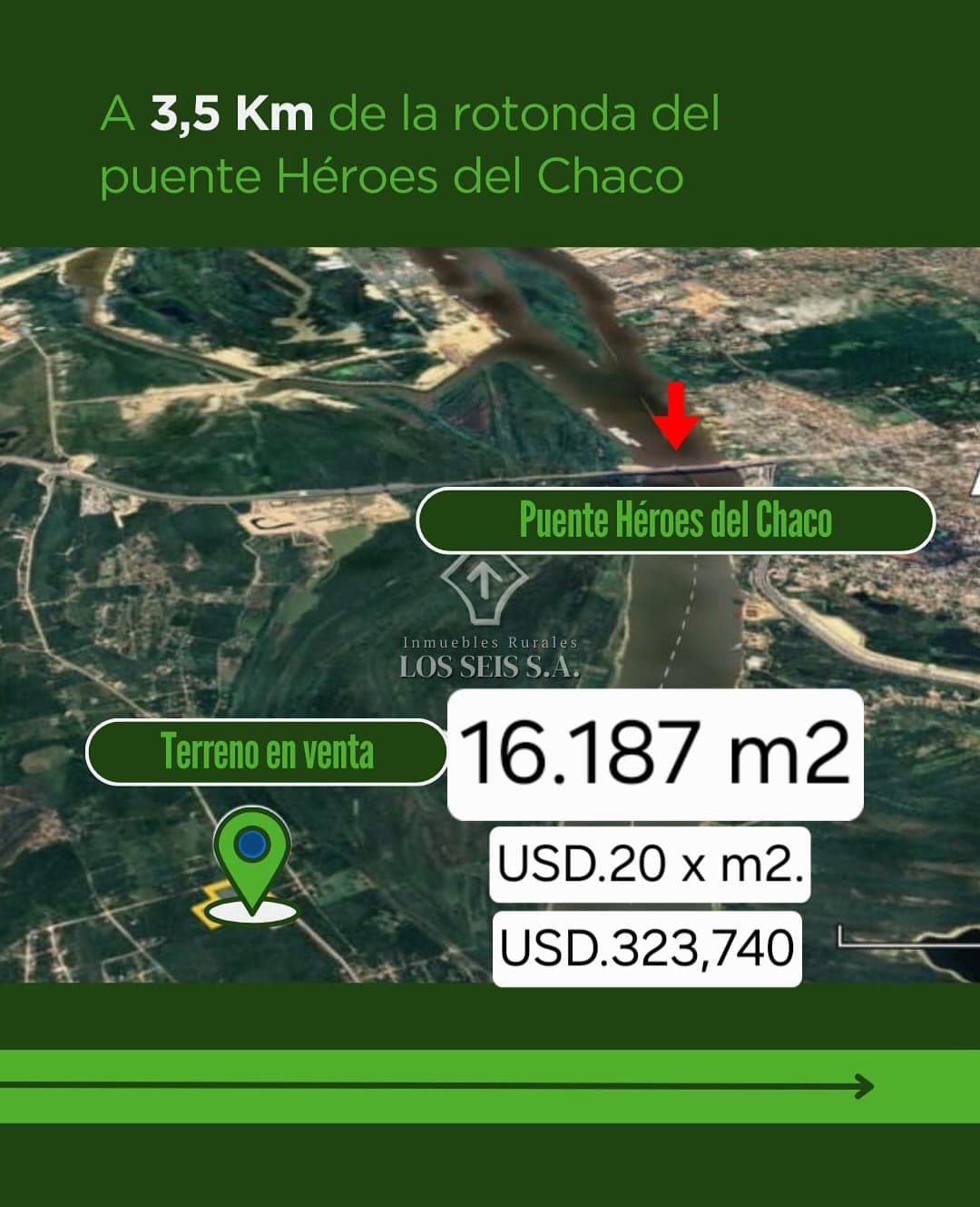 Vendo Terreno De 16.187m2 En Chacoi – 2