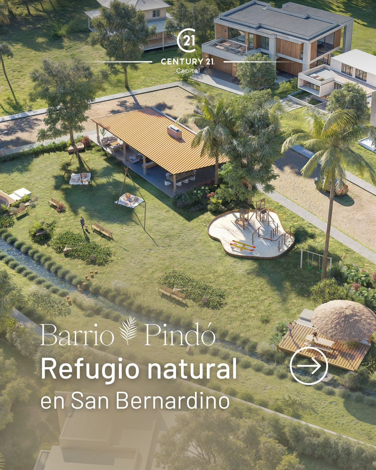 VENTA DE TERRENOS EN BARRIO CERRADO PINDO, SAN BERNARDINO.