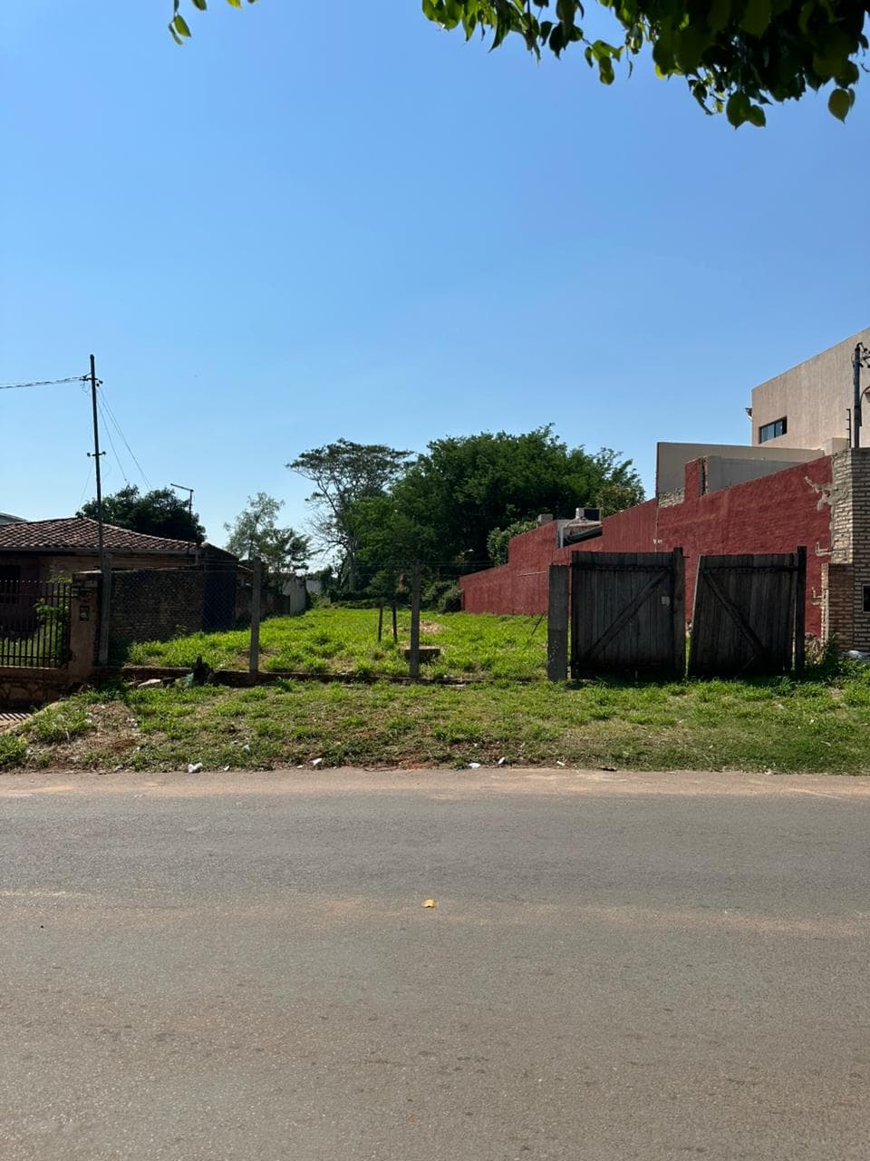 Terreno En San Lorenzo A Media Cuadra De Avelino Martinez Sobre Asfalto. – 2