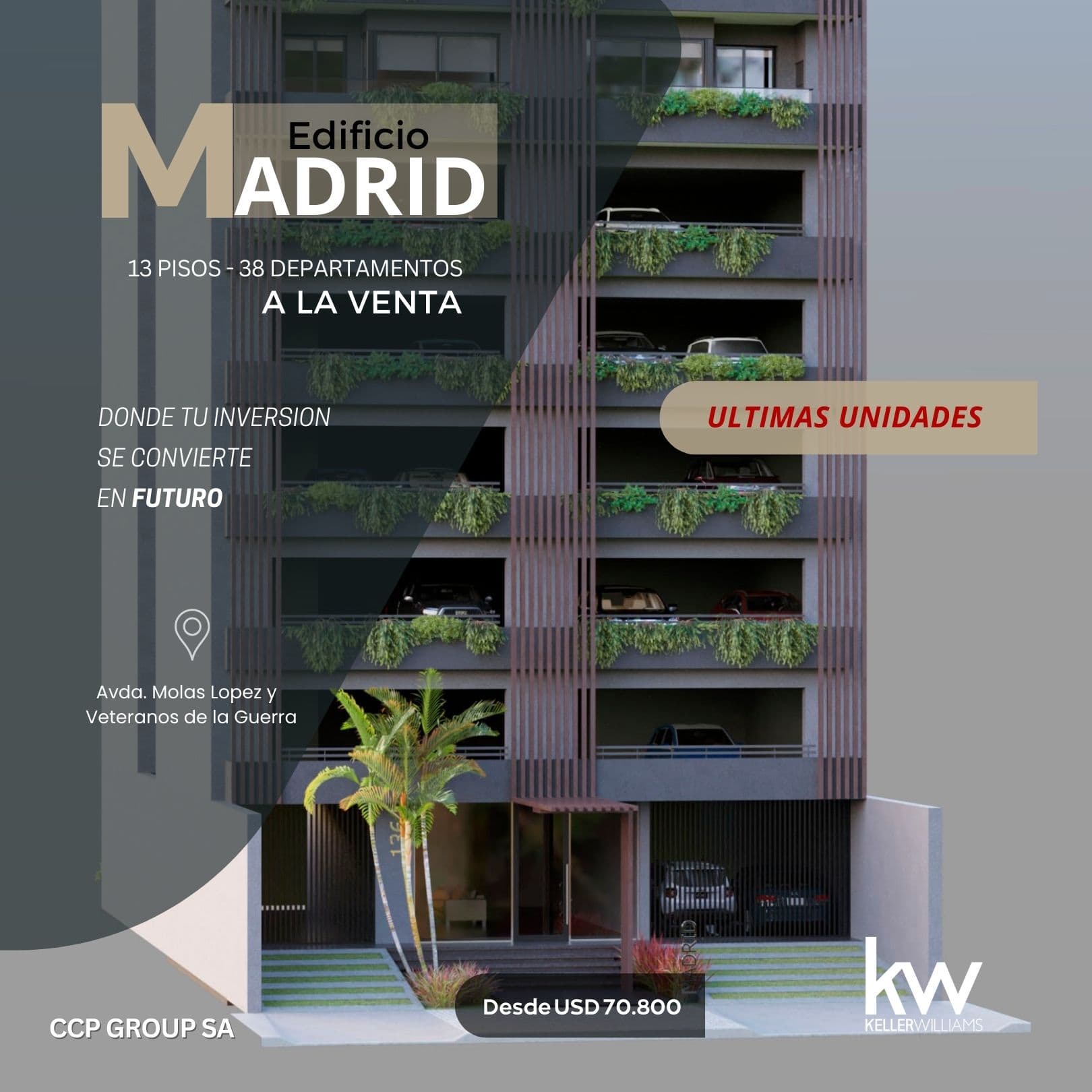 INVERSIÓN EN MOLAS LÓPEZ | ÚLTIMAS 2 UNIDADES DE 1 DORMITORIO