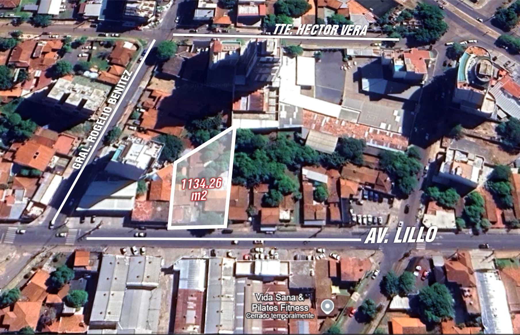 TERRENO EN VENTA S/ AV LILLO - 1132 M2 – 3