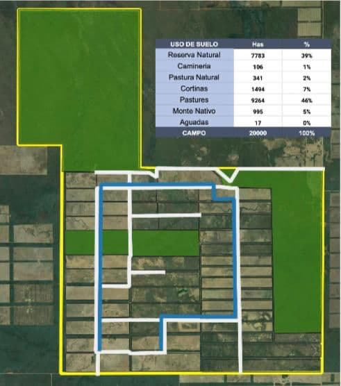 Vendo Estancia de 20.000 has en Alto Paraguay-CLLA4993208 – 2