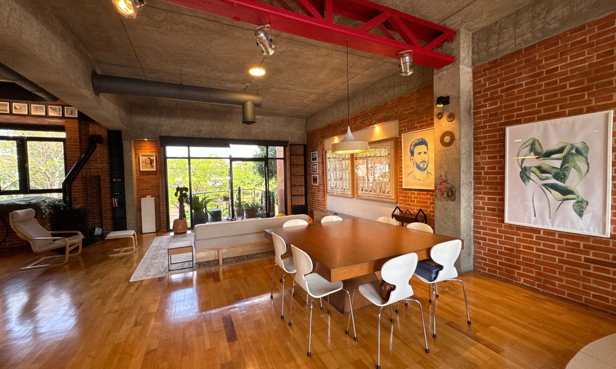 Amplio Departamento Estilo Industrial Zona Villa Morra – 3