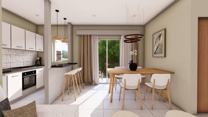 VENDO DEPARTAMENTO EN EDIF. ELALBA DE 1 DORMITORIO ( EN POZO ) 50M2 CON COCHERA – 3