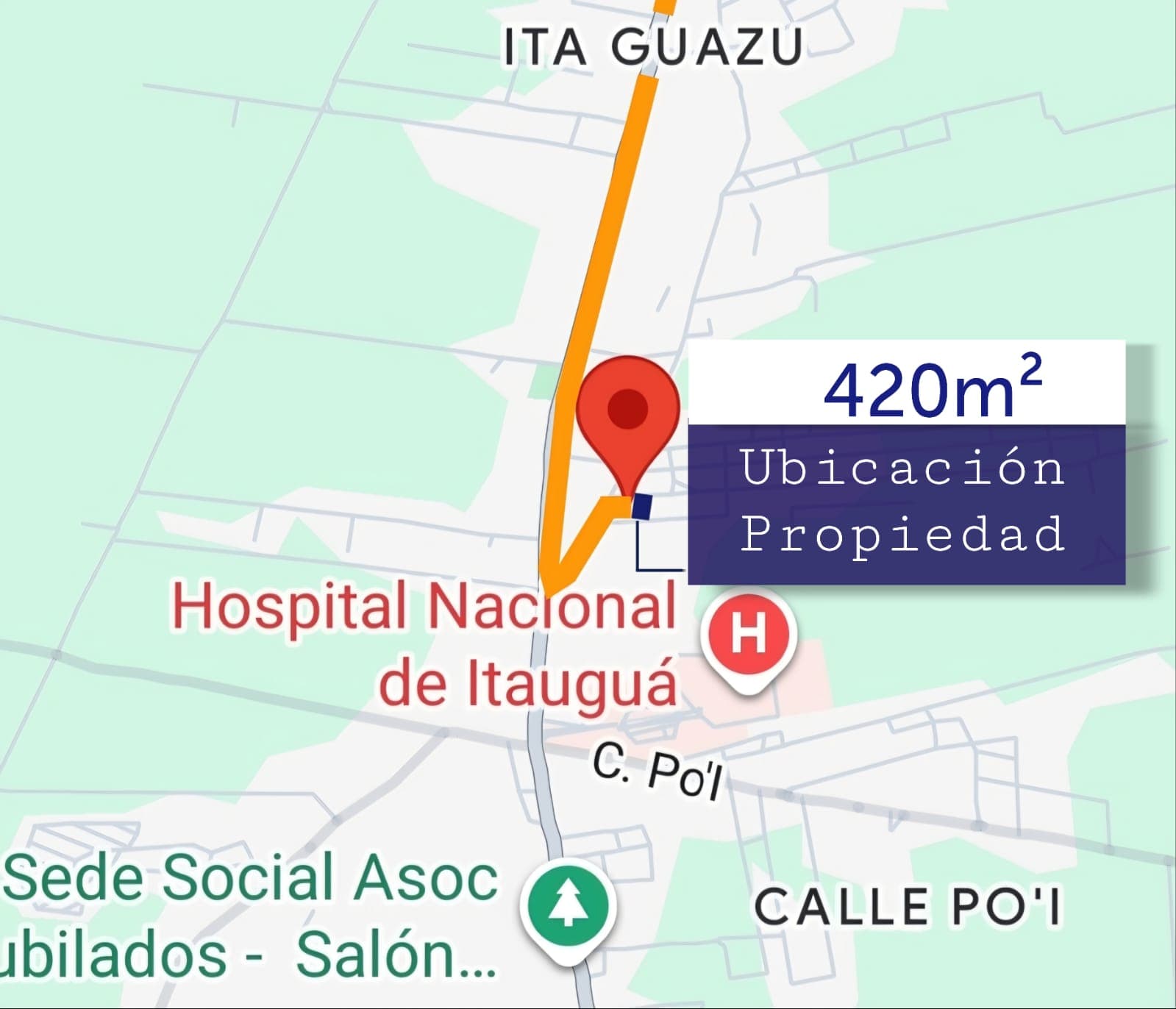 Terreno Ideal A Pasos Del Hospital Nacional De Itauguá – 2