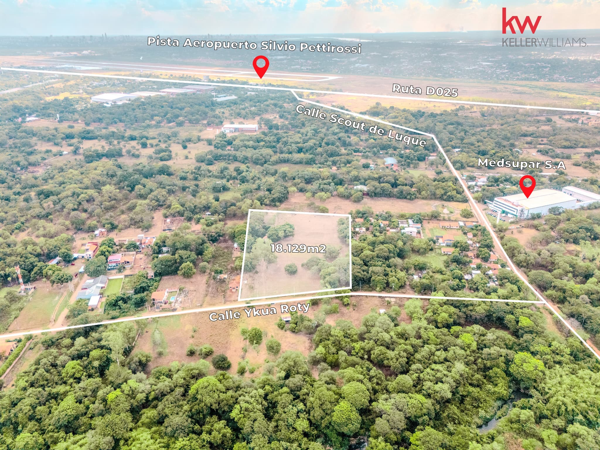 En Venta terreno de 1.8 hectáreas en zona Aeropuerto - Luque – 2