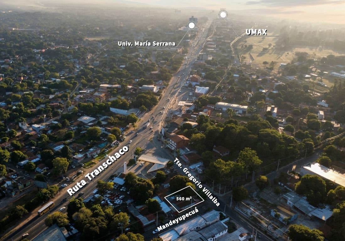 TERRENO EN ESQUINA EN LOMA PYTA ASUNCIÓN – 2