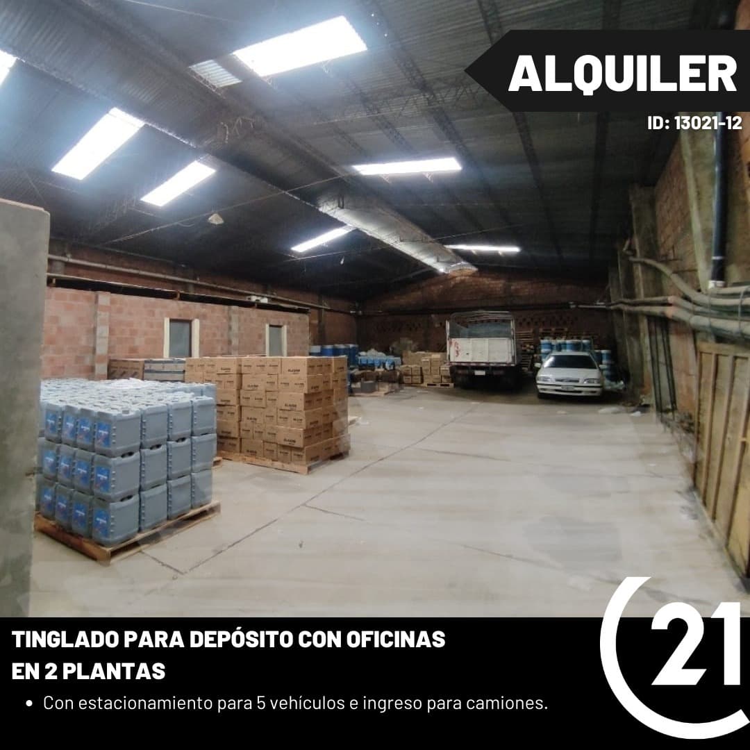 ALQUILO DEPÓSITO CON OFICINAS EN 2 PLANTAS ZONA CIT . ASUNCIÓN