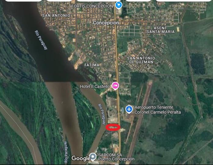 Terreno De 4 Hectáreas Sobre El Rio Paraguay - Concepción – 2