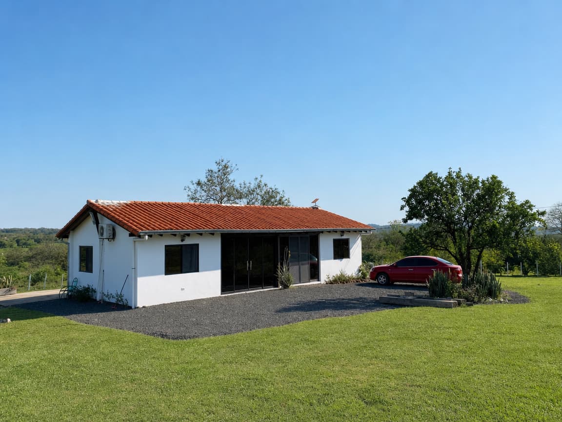 Campo De 28 Hectáreas En Sapucai Con Casa Renovada, Arroyo Y Vistas A Los Cerros