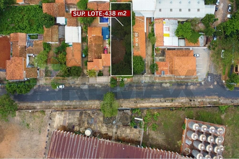 Terreno 438 m2 - Barrio Herrera, Asunción.