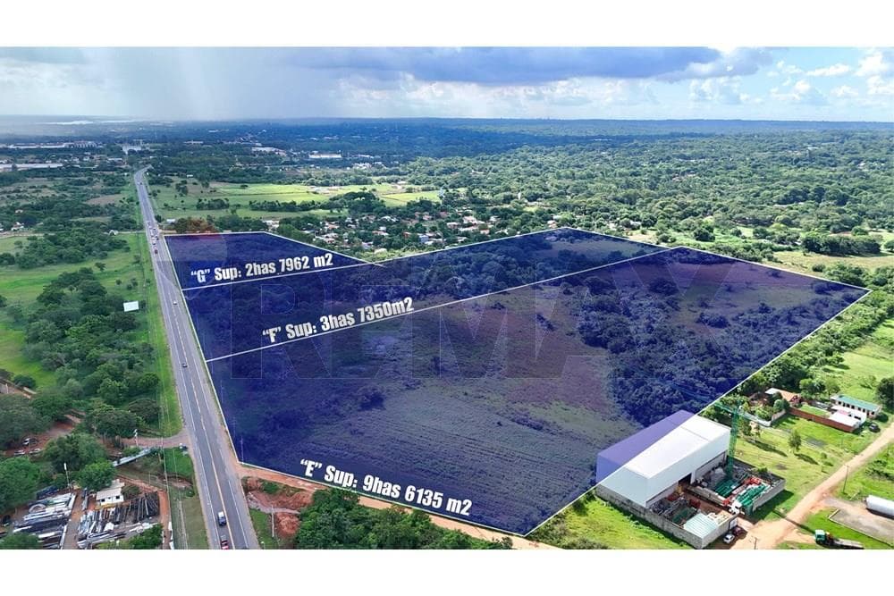 VENDO TERRENO SOBRE ACCESO SUR 16 HECTAREAS