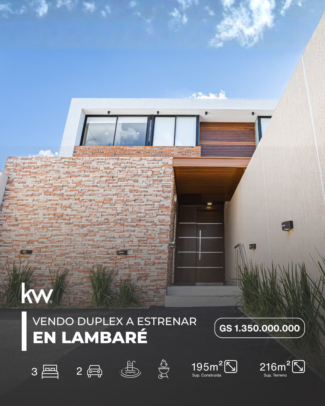 En venta moderno duplex a estrenar Lambaré - Límite a Asunciónn – 2