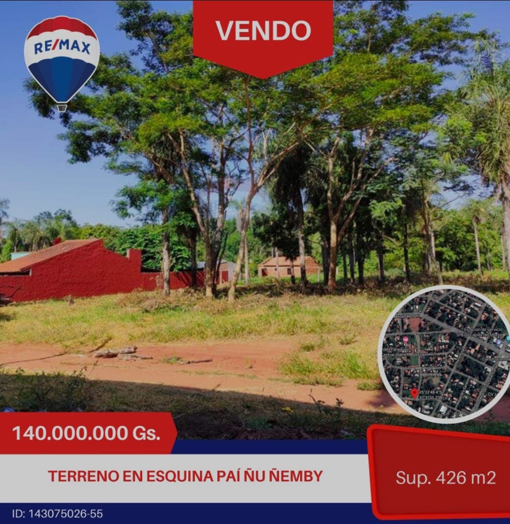 TERRENO EN ESQUINA PA´I ÑU ÑEMBY – 3