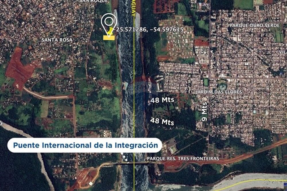 VENDO ENORME TERRENO EN PRESIDENTE FRANCO LIMITE CON BRASIL FRENTE AL RIO – 2