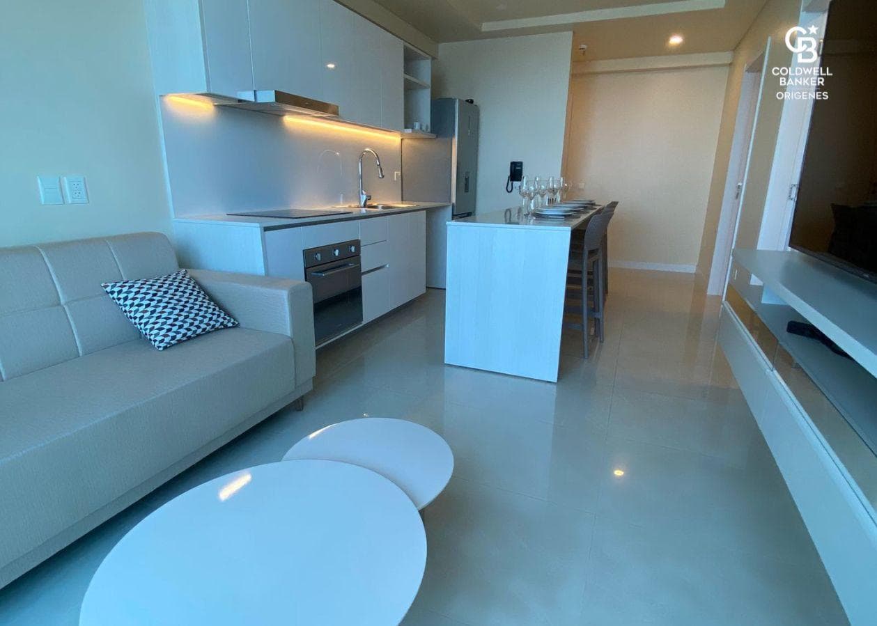 En venta departamento amoblado de 2 habitaciones en el Barrio Ykua Sati Edificio Eminent torre II – 3