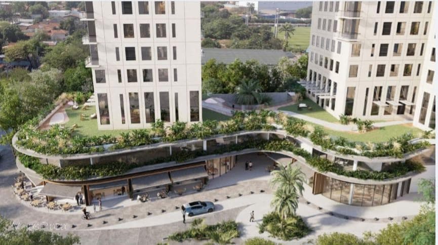 Departamento en venta de dos dormitorios tipo dúplex con balcón barrio Stma Trinidad Asunción Edificio Zuba Molas Plaza – 2