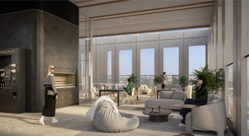 Departamento en venta de dos dormitorios tipo dúplex con balcón barrio Stma Trinidad Asunción Edificio Zuba Molas Plaza – 3