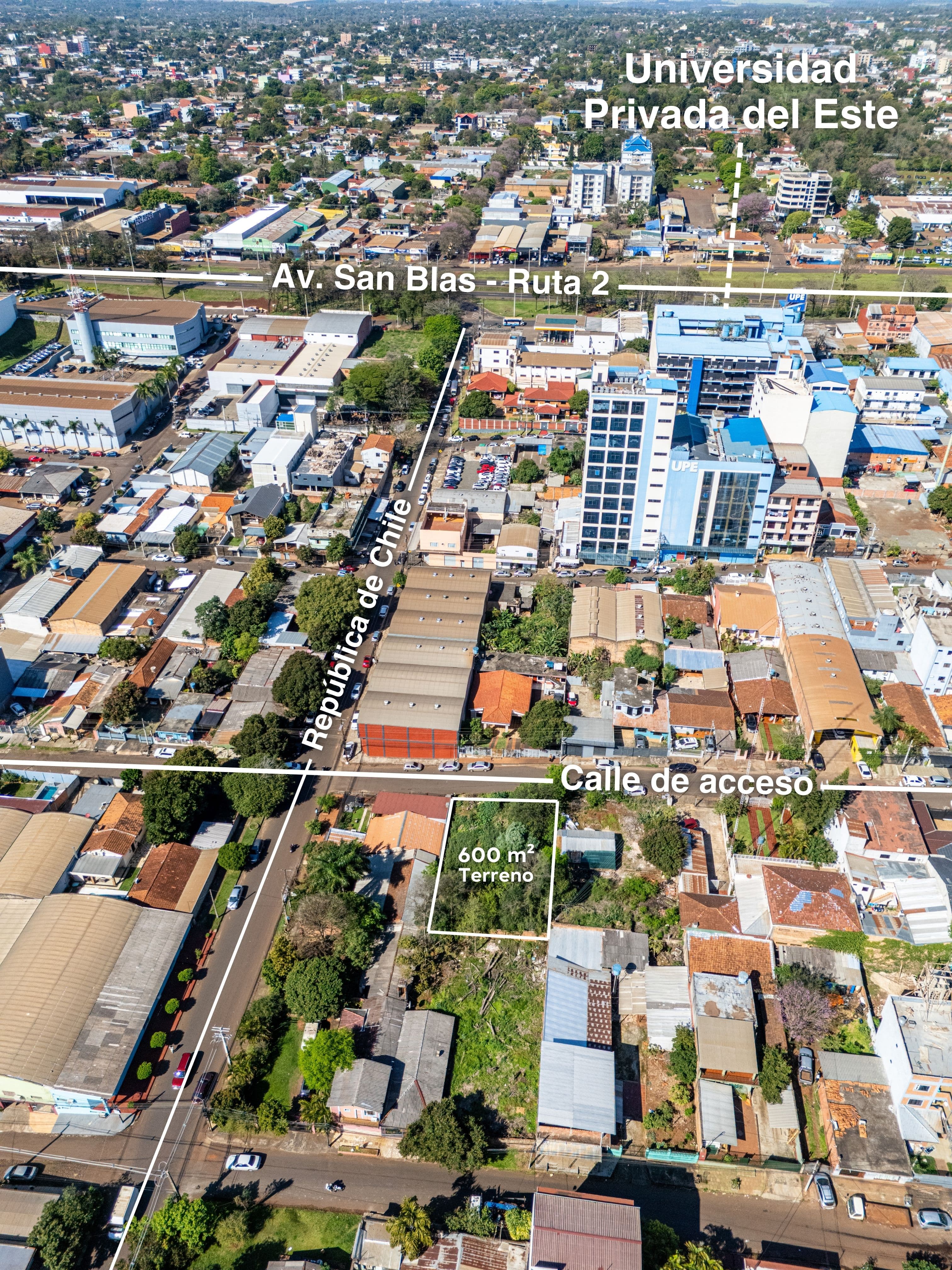 VENDO TERRENO DE 600 M² EN CIUDAD DEL ESTE - UBICACIÓN ESTRATÉGICA PARA INVERSORES!! – 3